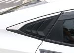 Sport Style Rear And Side Car Window Shutters For Honda Civic 2016 2018
