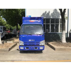 ISUZU 4x2 Waterproof P5 LED Screen Mobile Digital Billboard Advertising LED