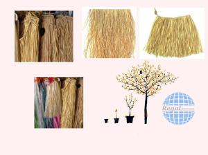 China kids grass hula skirts factory