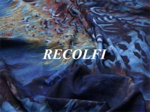 China 3D Direct Printing Bright Color Quilted Knit Fabric Cold Feeling Fitness Clothing factory