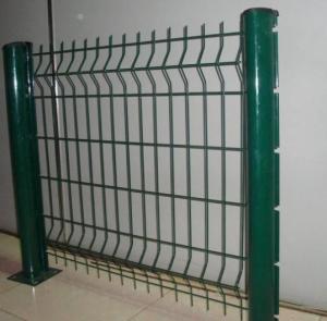 China Green Airports 3d Wire Mesh Fence 50 X 200mm Aperture factory