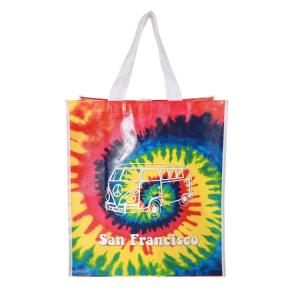 China Customized Printing Large Capacity Non-Woven Logo Bag for Eco-Friendly Shopping factory