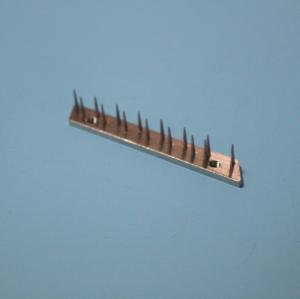 China Stenter Machine Parts Bruckner Finishing Setting Machine Parts Pin Bar Pin Plate Nickel Plating Carbon Steel Needle factory