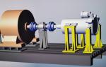 New Energy Motor Test Bench SSCH30 30kw 64Nm Speed Measurement