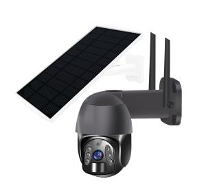 China 3G/4G LTE Wireless Solar Powered Security Camera Tuya Video Recorder Surveillance Camera factory