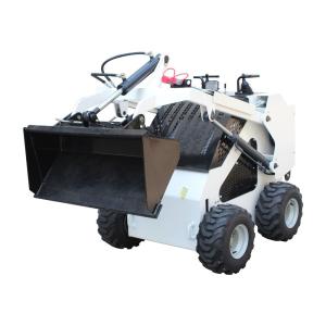 China CE EURO5 EPA Small Skid Steer Front Kubota Mini Skid Loader for Home 1552x1050x1080mm factory
