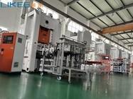 China 4 Wires 0.8Mpa Aluminium Container Manufacturing Machine High Precised Steel factory