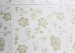 Ornament Artistic Suspended Ceiling Tiles Wooden Color For Shopping Malls