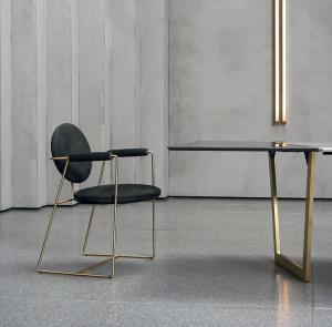 China Ergonomic Fabric Dining Chair factory