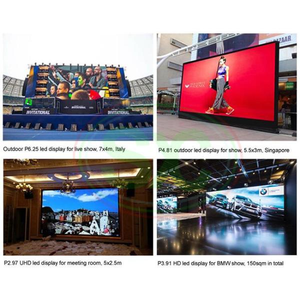 High Brightness P1.5mm Indoor LED Display Screen With Nationstar 5 Years Warranty