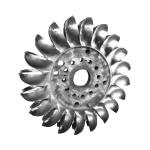 Water Jet Turbine Design Discharge 0.385m3/s Inlet Pressure 1-20 Bar for Heavy