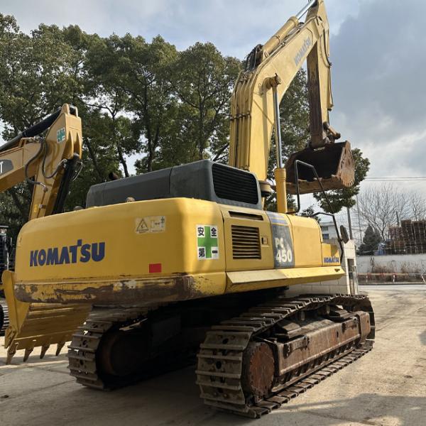 Reliable Komatsu PC450 Used Crawler Excavator Durable and High Performance Large Excavator