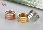 1mm Thickness Mens Stainless Steel Wedding Rings