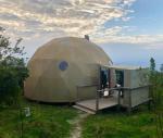 Winter Outdoor Inflatable Dome Tent Large Geodesic Giant Igloo Tent