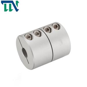 China 2 Piece Rigid Flange Shaft Coupling In Motor 28.5X38mm factory