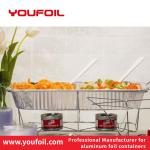 Household Disposable Large Aluminum Foil Steam Table Pans With Lid