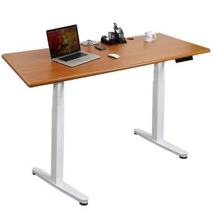 China 25 mm/s Adjustable Petite Ergonomic French Two Motor Standing Desk for Kids Suppliers factory