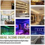 Low Voltage 12v/24v High Brightness 2835 2025 Soft Light Strip 3mm 5mm 8mm 10mm