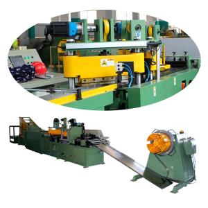 China Automatic 400mm Width Strip Cut To Length Line Silicon Steel Cutting Machine 12.5kw factory