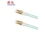 PVC LSZH Material Fiber Optic Patch Cord , SC Multimode Fiber Cable