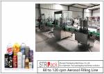 80 To 120 Cpm Automatic Liquid Filling Line Aerosol Filling Production Line