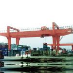 65 Ton Rail Mounted Container Gantry Crane A8 Cabin Control Port