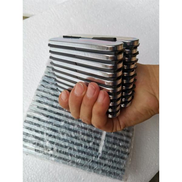 China Strong Motor NdFeB Neodymium Magnet Ring Arc Shaped Nickel Coating Super factory