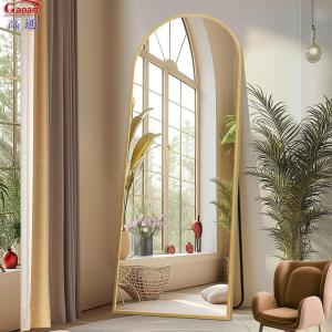 China Nordic Floor Large Long Full Length Toilet Standing Wall Led Hair Station Home Decor Salon Mirror 50 Living Room CN SHN factory