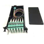 1RU 19" 96 Port Duplex LC Mtp Mpo Fiber Patch Panel