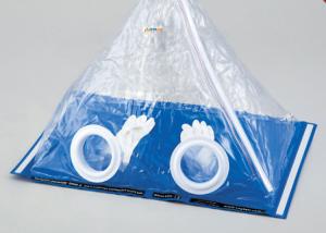 China Lab Glove Bag Convenient Plasitc Chamber Use Inert Gas Durable Design factory