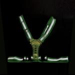 High Visibility Reflective LED Running Riding LED Warning Vest for Road Safety
