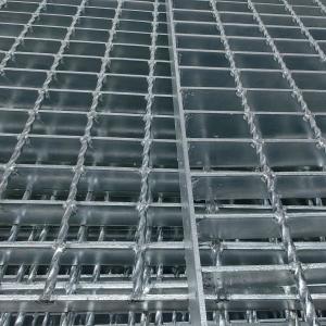 China Galvanized Square Anti Slip Safety Grating Low Maintenance factory