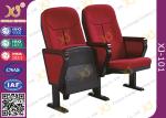 560mm Center Distance Fabric Cushion Auditorium Chairs Meeting Room