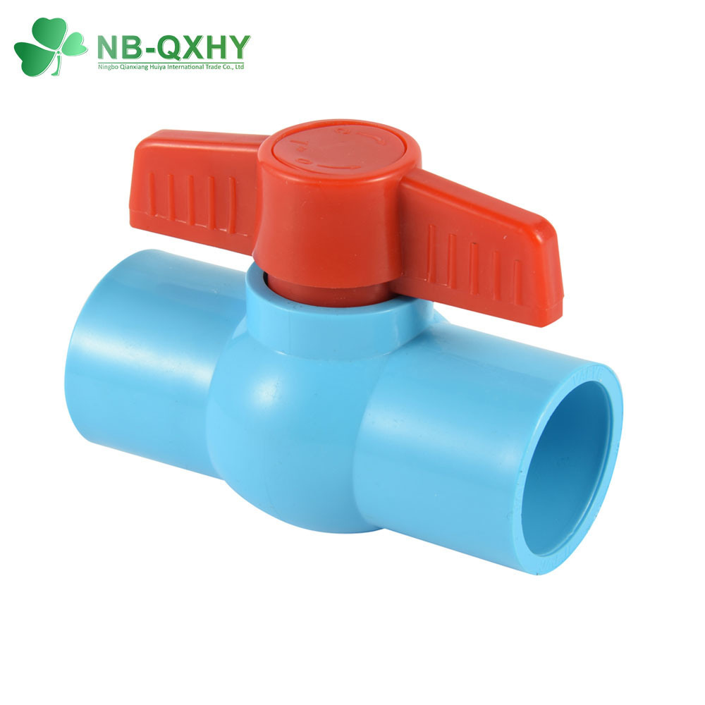 Plastic UPVC Compact Ball Valve with Socket or Threaded