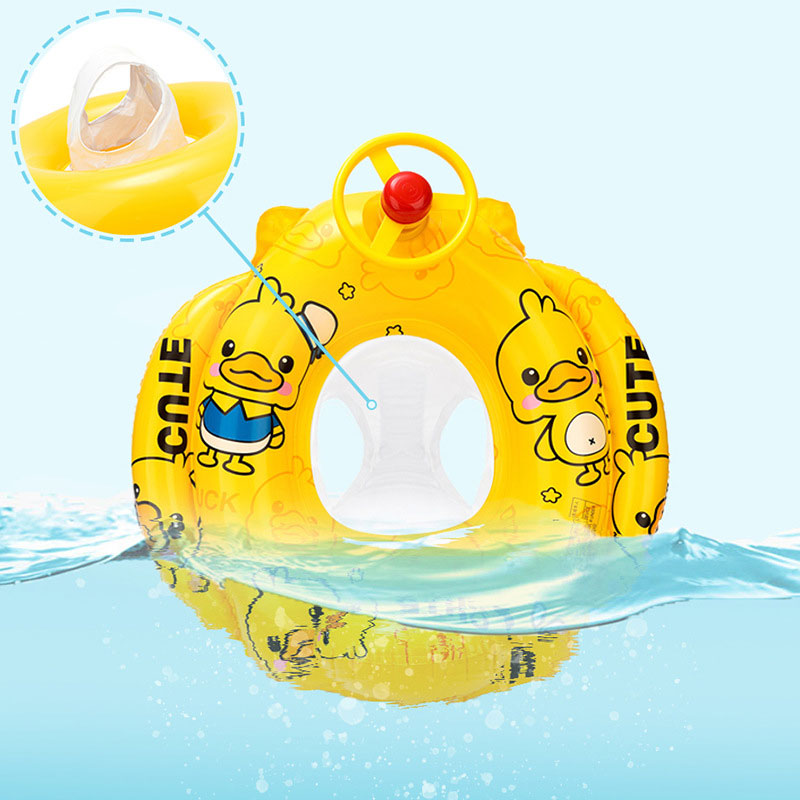 Age Range 2 to 4 Years Cute Pattern Swimming Pool Float Ring Tubes for Kids' Pool Fun