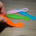Leakproof Silicone Baby Teether Food Grade Spoon For Kids Toddlers Infants