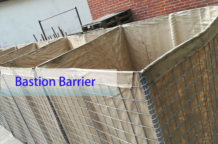 Anti Corrosion Galvanized Hesco Barrier Blast Wall For Flood Control