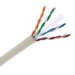 23AWG 0.58MM UTP Network Cable , Bulk CAT6 Patch Cables Conductor Resistance