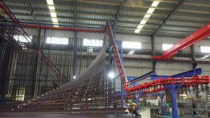 China Full Automatic Vertical Powder Coating Line Of Surface Treatment Equipment factory