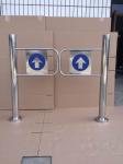 Indoor 970Mm Swing Gate Barrier Mechanical For Shopping Mall Center