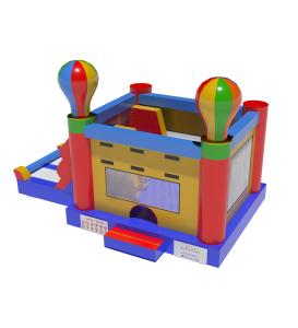 China Hot Air Balloon Theme Commercial Inflatable Small Jumping Castle factory