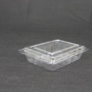 China cake plastic box or fruit pastry disposable plastic box disposable transparent food box for supermarket or factory