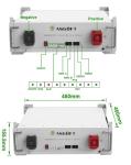 UL Certification BYD LiFePO4 Battery Pack 51.2V Deye Solar Energy Storage
