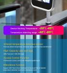 Multi Function Facial Recognition Access Control Attendance Machine Temp