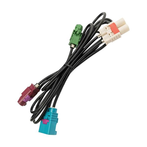 China LVDS 4 Pin FAKRA HSD Cable Wiring Harness For Car Antenna Cable Adapter factory