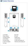 Grandglow Off Grid 3.5KW 5.5KW 220VAC Pure Sine Wave Solar Inverter With MPPT