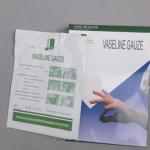 Medical Sterile Vaseline Gauze Piece Non-woven Vaseline Gauze for Second Degree