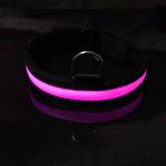 Wholesale waterproof usb rechargeable led dog collar
