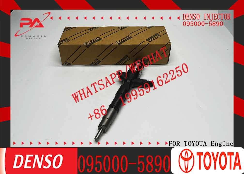 1KD-FTV Common Rail Fuel Nozzle Injector 095000 5890 0950005890 095000-5890 for Toyota 1KD-FTV