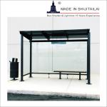Solar 4200x1600x1800mm 85% Modern Bus Shelter